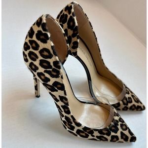 Tamara Mellon leopard d’orsay heels size 37 stilettos $400